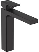 Hansgrohe Vernis wastafelkraan 110 highriser met waste mat zwart 71562670