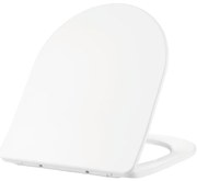 Mueller Rivel softclose toiletzetting met deksel wit mat