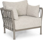 Tuinstoel Rope Taupe-naturel-bruin Santika Miyora