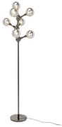 Kare Design Atomic Balls Design Vloerlamp Glazen Bollen Zilver