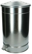 Pedaalemmer, zink, 45 l