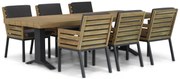 Tuinset 6 personen 260 cm Teak Old teak greywash Lifestyle Garden Furniture Dakota/Superior