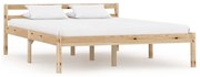 vidaXL Bedframe massief grenenhout 140x200 cm