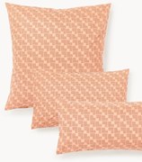 Katoenen perkal kussenhoes Inki met geometrische print