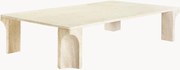 Travertijn salontafel Doric, B 140 cm