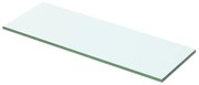 vidaXL Wandschap transparant 50x12 cm glas