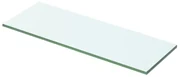 vidaXL Wandschap transparant 50x12 cm glas