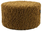 By-Boo Vista Ronde Hocker Teddy Mosterd 60 Cm