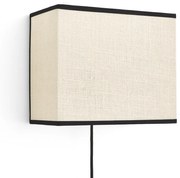 Wandlamp in jute Come