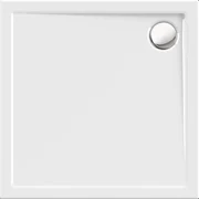 Royal Plaza Subra douchebak 90x90x3.5cm met rand wit 23961