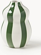 Handbeschilderde kerstvaas Ellen, H 12 cm