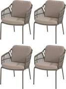 Capalbio dining tuinstoel terre 4 Seasons Outdoor set van 4