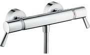 Hansgrohe Ecostat Comfort Care douchekraan thermostatisch met koppelingen met verlengde grepen chroom 13117000