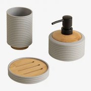 Remick Badkamer Set Zand Grijs - Sklum