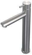 Brauer Brushed - Edition Wastafelmengkraan opbouw - hoog - model b - PVD - geborsteld RVS 5-NG-002-HD5