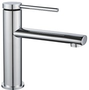Wastafelkraan Rea Oval Chrom Low