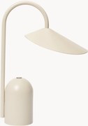 Kleine draagbare LED-tafellamp Arum, dimbaar