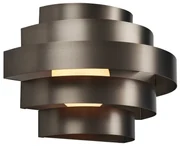 Moderne wandlamp gunmetal incl. LED 3-staps dimbaar - Lines Modern Binnenverlichting Lamp