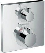 Hansgrohe Ecostat afdekset thermostaat met stop-omstelkraan chroom 15714000