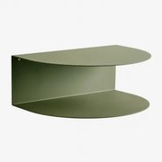Set Van 2 Zwevende Nachtkastjes Van Roestvrij Staal Taifa Groen – Intens Olijf - Sklum