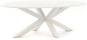 Tuin eettafel Bellagio | Ovaal | Tuintafel Dekton | 200x110cm | 6 personen | Kees Smit Tuinmeubelen