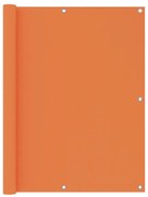 vidaXL Balkonscherm 120x300 cm oxford stof oranje