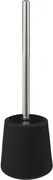 5Five toilet- / wc-borstel met houder - Zwart zandsteen - Diameter 39 cm