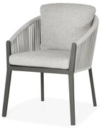 Avero dining chair matt royal grey/carbon grey/l-anthracite mw