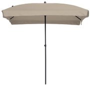 Madison Parasol Patmos Luxe rechthoekig 210x140 cm ecru