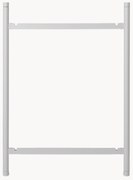 Ladder voor het Punctual wandrek, H 55 cm