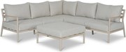 Hoek loungeset  Aluminium Zand/Beige  Lifestyle Garden Furniture Verano