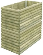 vidaXL Plantenbak verhoogd 106x56x96 cm geïmpregneerd grenenhout