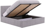 Goossens Bedframe Mysen Storage, 140 x 200 cm met storage, met 2x lattenbodem