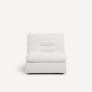 Modulaire bank van geribd polyester, Giuliano