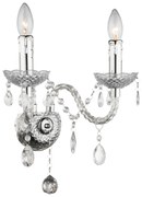 Wandlamp EBT017-2W Transparent