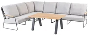 Balade hoek loungeset 5 delig antraciet 4 Seasons Outdoor