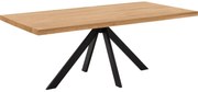 Goossens Eettafel Blade, Strak blad 200 x 100 cm 6 cm dik