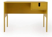 Tenzo Uno Modern Bureau Geel - 105 X 50cm.