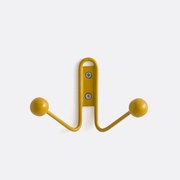 Dubbele kleerhanger in staal, Hiba