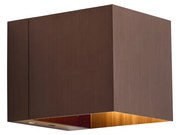 Moderne wandlamp donkerbrons incl. LED en touch dimmer oplaadbaar - Joris