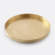 Rond dienblad in metaal, Solador