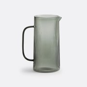 Karaf in geribbeld glas, Stria