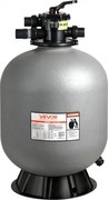 VEVOR zandfilter, 600 mm filtertank, 246 l/min zandfiltersysteem, filtertank met 7-weg meerwegklep, terugspoel-, spoel-, recirculatie-, afvalwater-, winter- en gesloten modus, voor bovengrondse zwembaden.