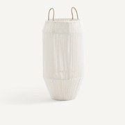 Ronde handgeweven katoenen mand, hoog model, FOLO