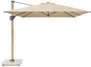 Platinum Challenger zweefparasol 4x3m T1 premium (excl.voet) champagne