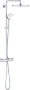 Grohe Euphoria 310 regendoucheset met 4 straalsoorten en thermostaatkraan Ø31cm chroom