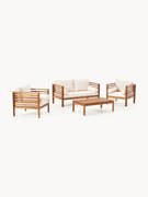 Tuin loungeset Bo van acaciahout, 4-delig