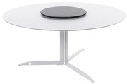 4 Seasons Outdoor Embrace Lazy Susan met HPL blad Ø 58 cm slate grey  Tuintafel    antraciet weerbestendig