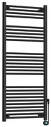 Rosani Avant Elektrische radiator - 140x60cm - 600watt - mat zwart AF-CNE60140B