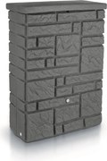 Prosperplast Maurano Regenton - 300 Liter - Dark Stone - Muurmodel